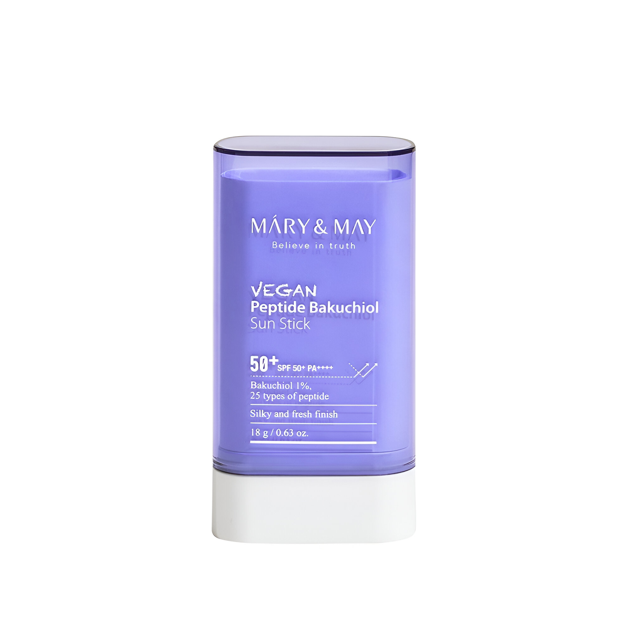 Opalovací krém v tyčince - Mary&May Peptide Bakuchiol Sun Stick SPF50+/PA++++
