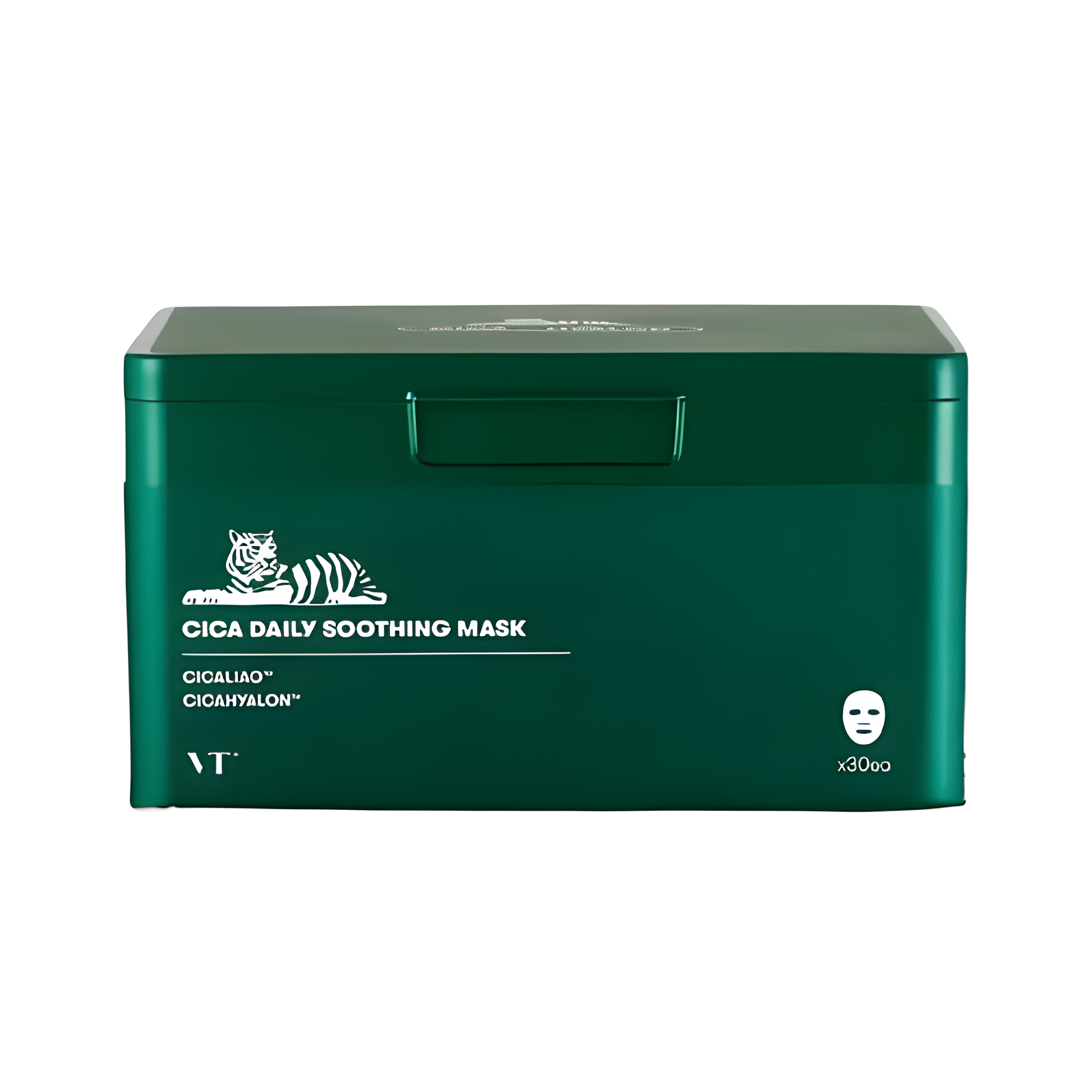 Levně Zklidňující plátýnkové masky s Pupečníkem Asijským - VT Cosmetics Cica Daily Soothing mask