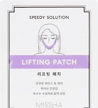 Liftingová náplast na kontury obličeje - Missha Speedy Solution Face Up Patch