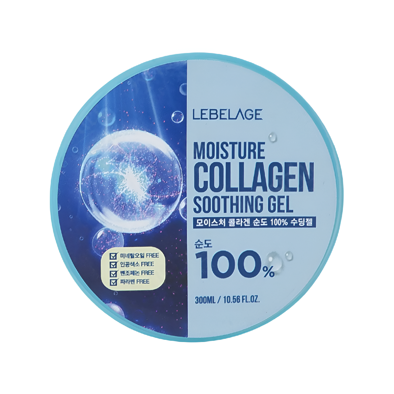 Levně Chladivý hydratační gel s Kolagenem - Lebelage Moisture Collagen Soothing gel