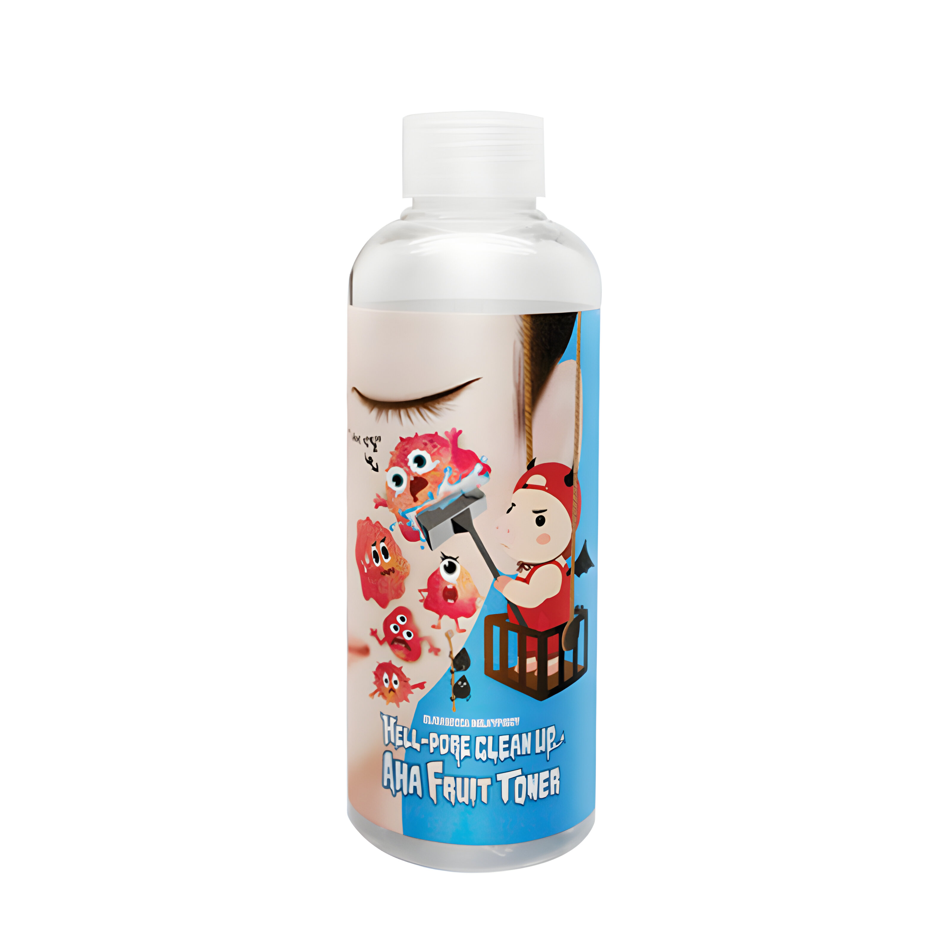 Levně Pleťové tonikum s kyselinami pro mastnou pleť - Elizavecca Hell-Pore Clean Up Aha Fruit Toner