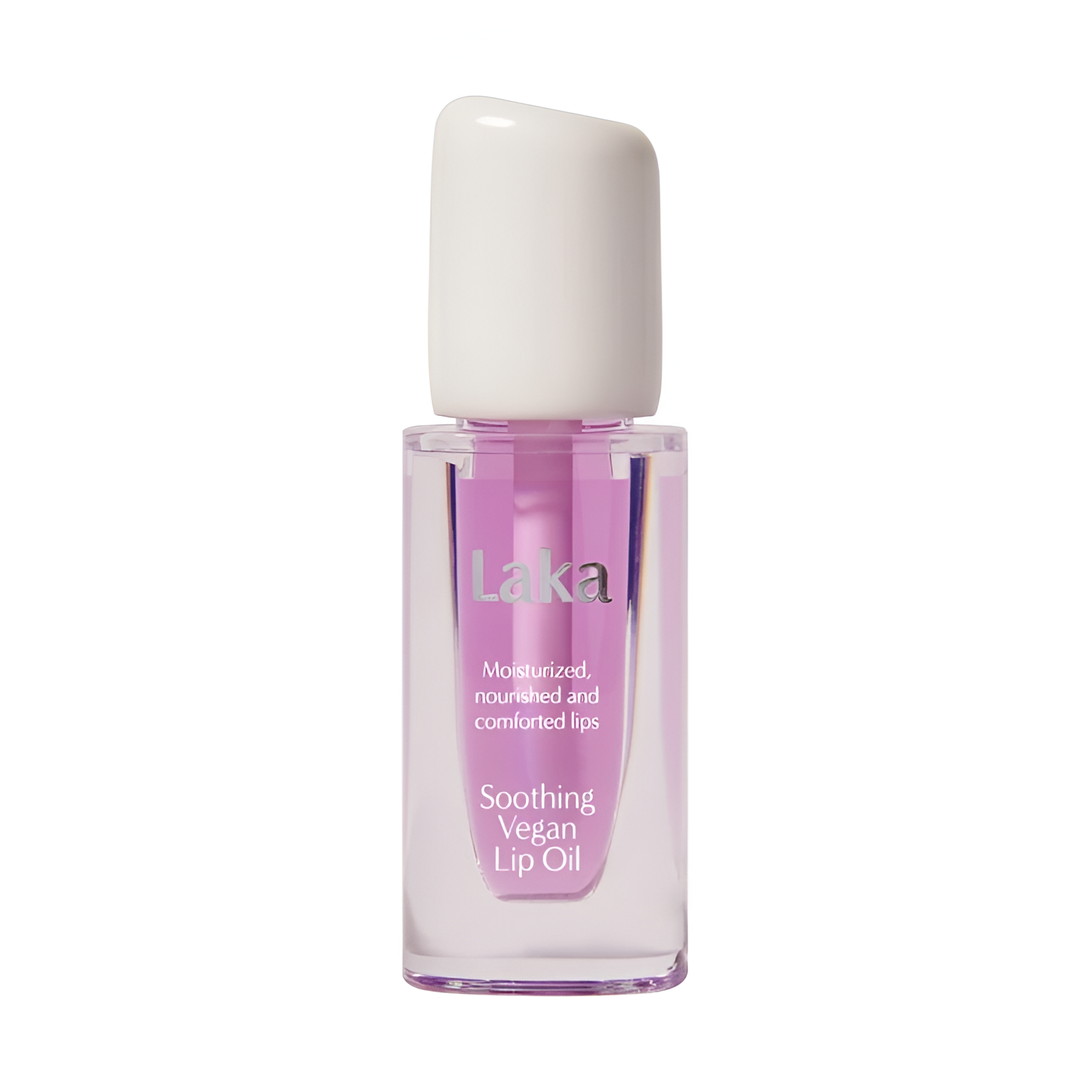 Levně Vyživující Vegan olej na rty - Laka Soothing Vegan Lip Oil Barva: Fialová
