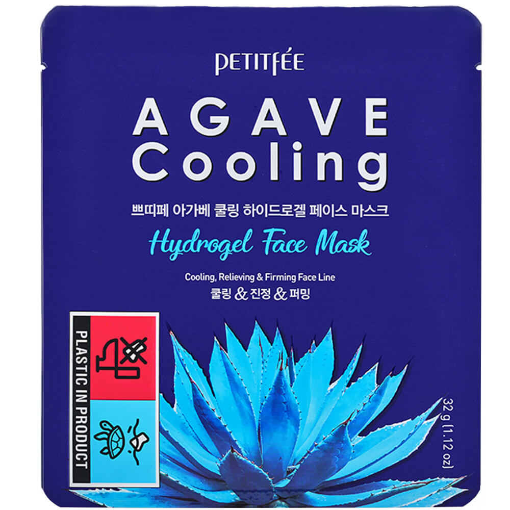 Levně Hydrogelová pleťová maska s Agáve - Petitfée Agave Cooling Hydrogel Face Mask