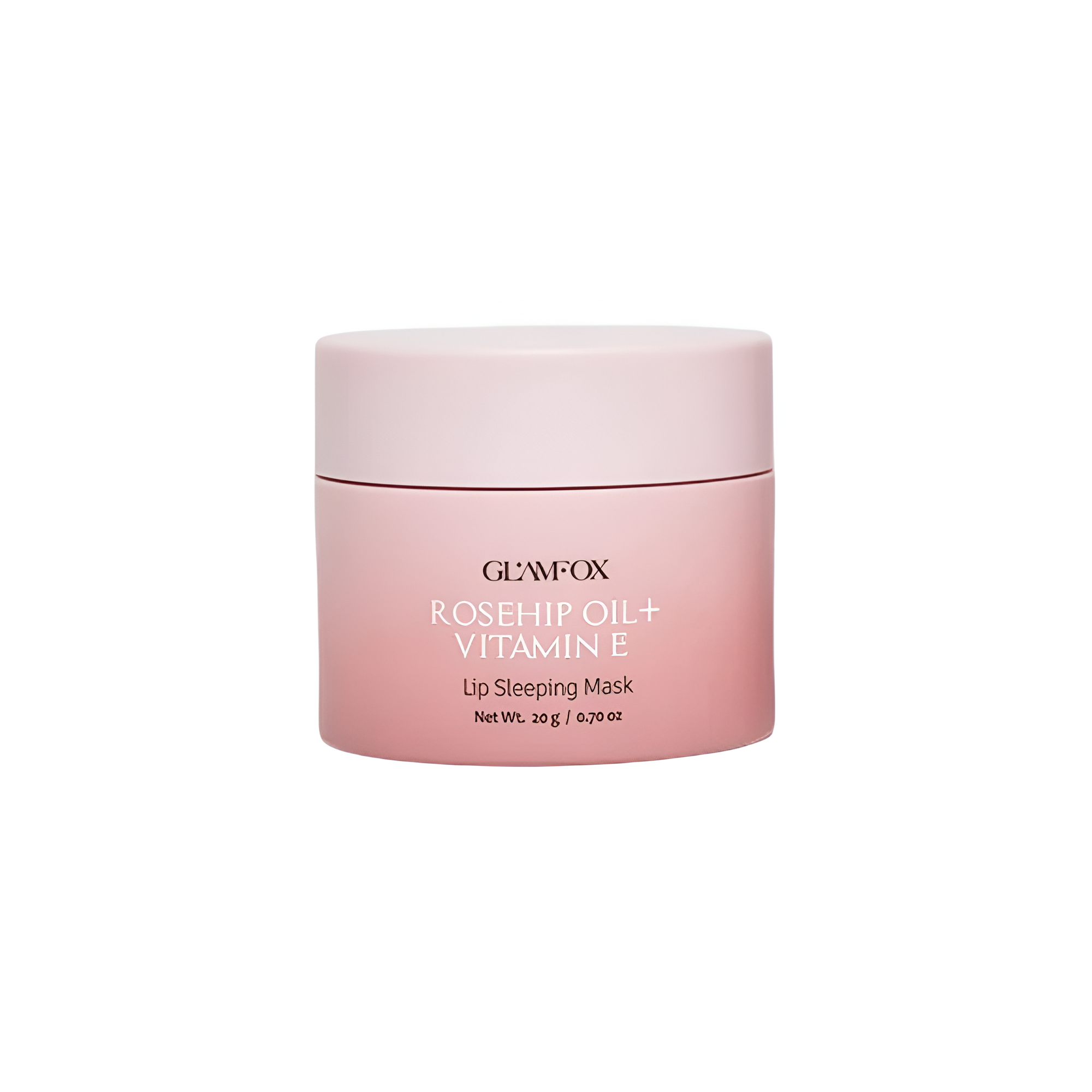 Levně Noční maska na rty s šípkovým olejem - Glamfox Rosehip Oil+Vitamin E Lip sleeping mask