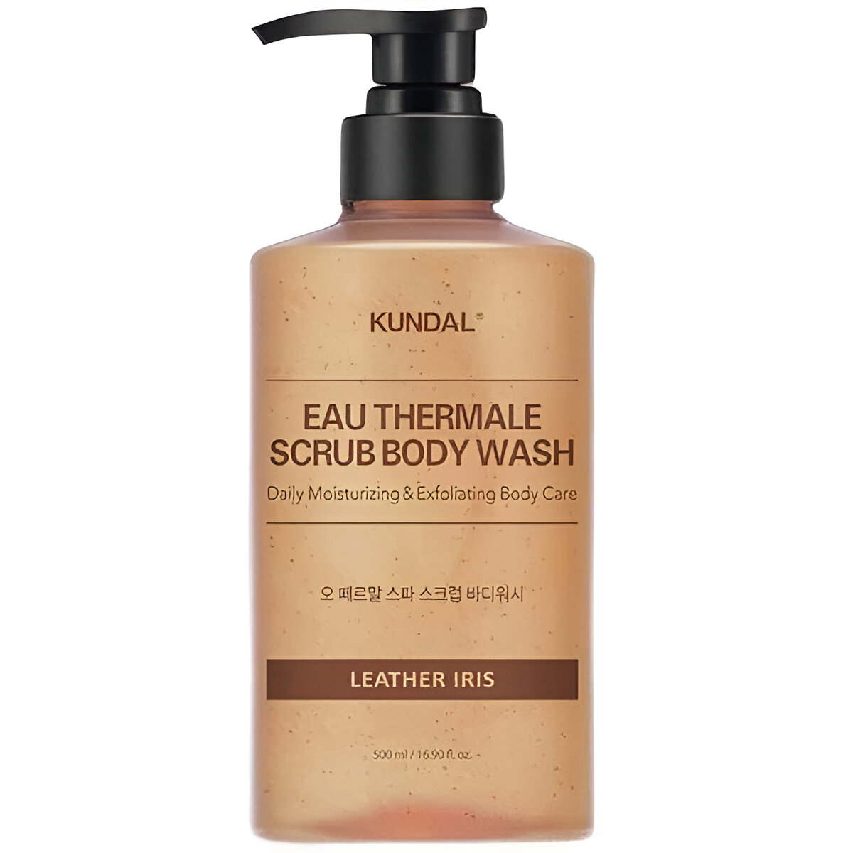 Levně Luxusní exfoliační sprchový gel - Kundal EAU Thermale Scrub Body Wash Vůně: Leather Iris