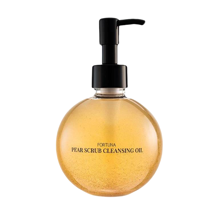 Levně Duální čistící peelingový olej - Fortuna Pear Scrub Cleansing Oil