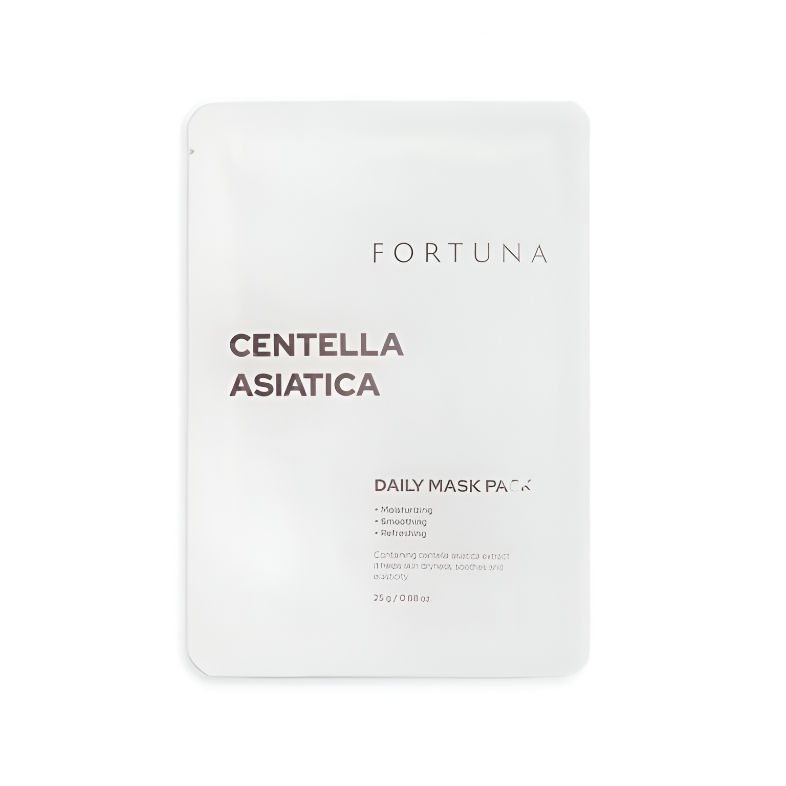 Levně Zklidňující plátýnková maska s Pupečníkem Asijským - Fortuna Centella Asiatica Daily Mask Pack