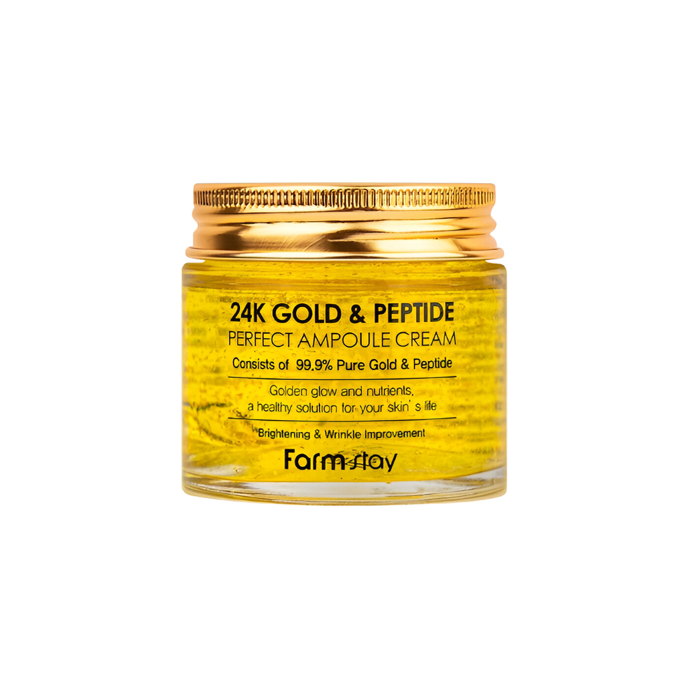 Peptidový krém se zlatem - Farm Stay 24K Gold and Peptide Perfect Ampoule cream