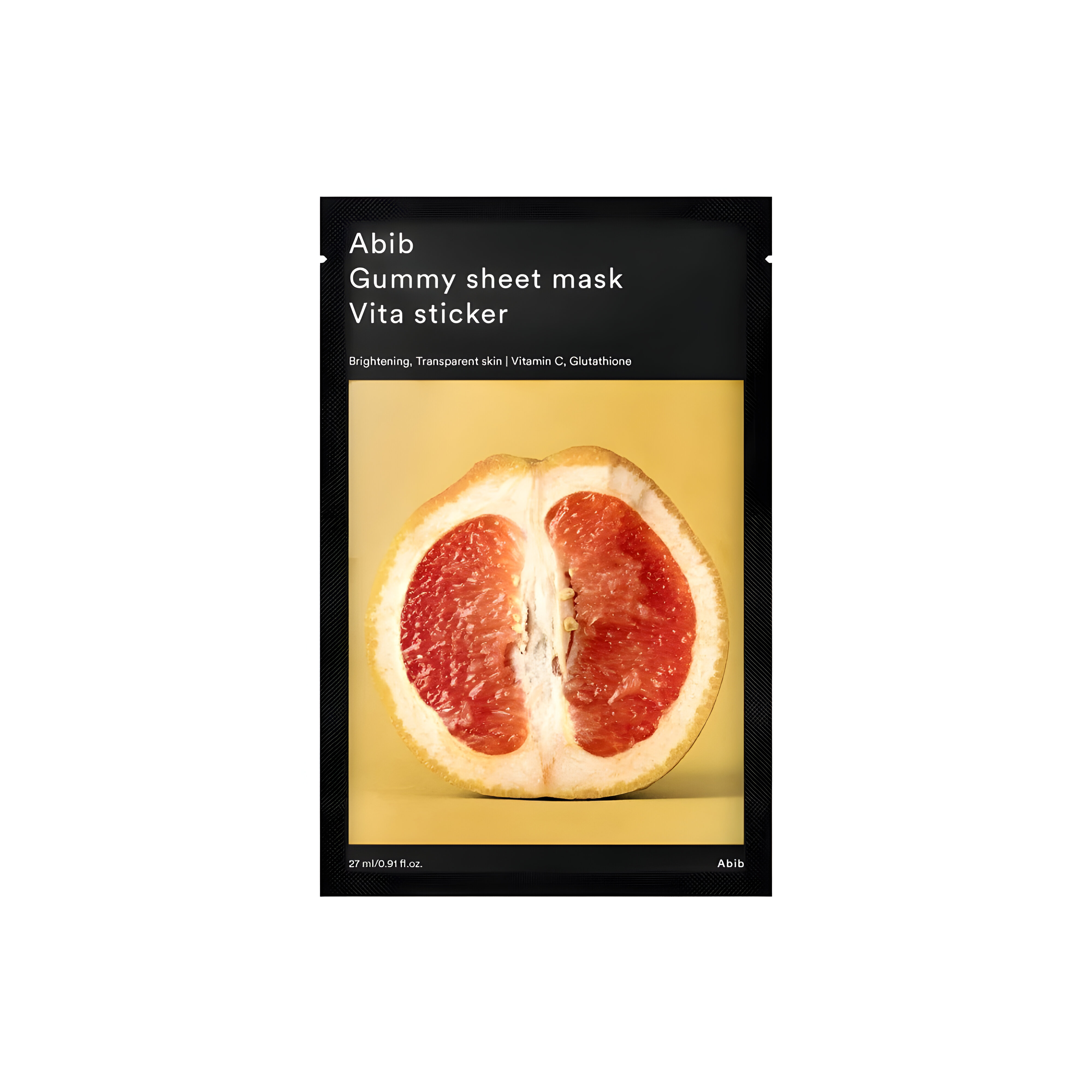 Levně Rozjasňující maska s vitamínem C - Abib Gummy sheet mask Vita sticker