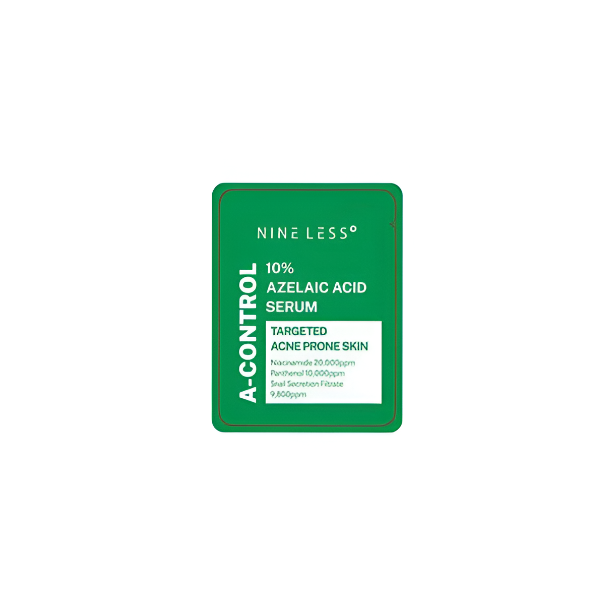 Levně Krém s kyselinou Azealovou pro mastnou pleť - Nine Less A-Control Azelaic Acid Cream VZOREČEK