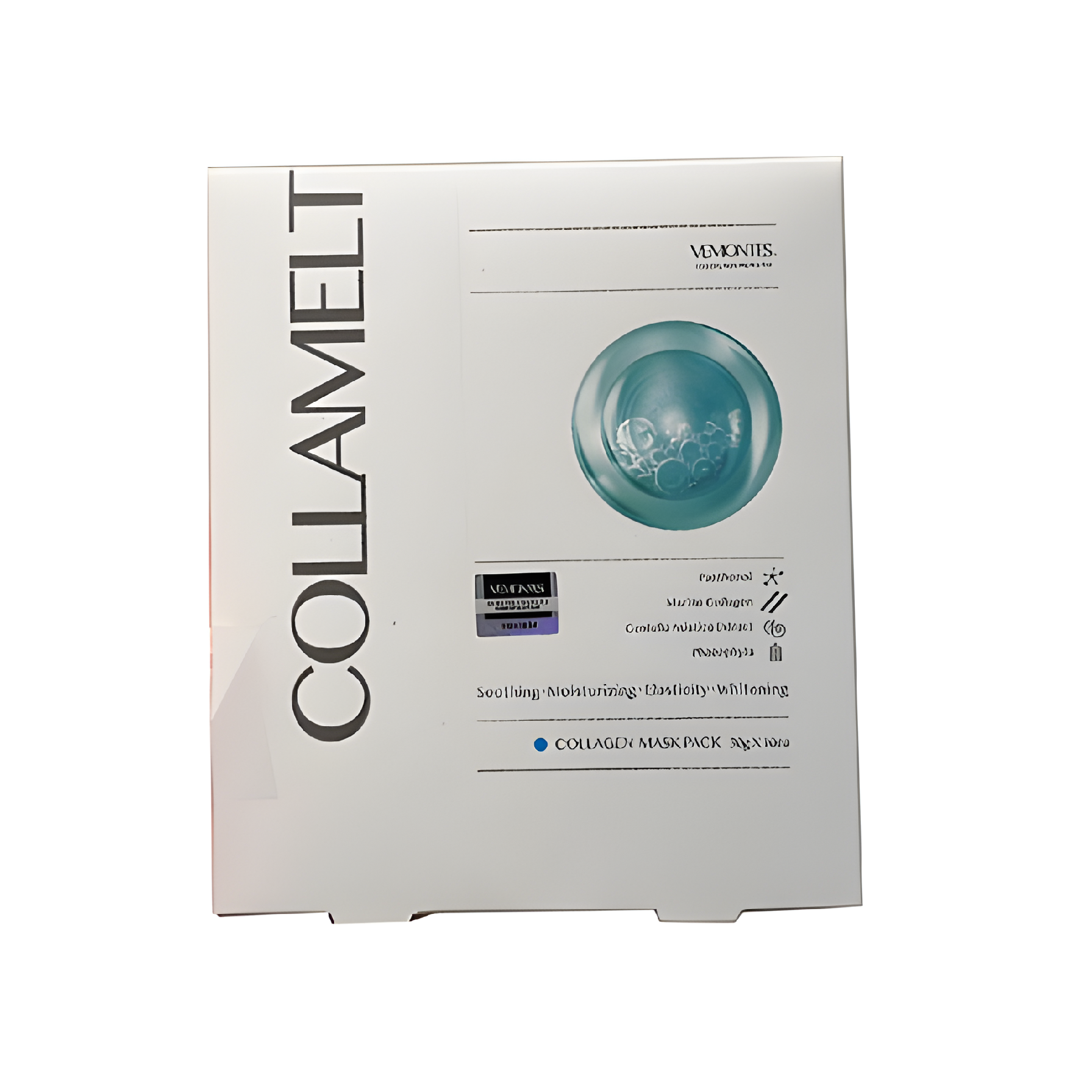 Levně Hydrogelová zpevňující maska s mořskými extrakty - Vemontes Collamelt Collagen Mask pack