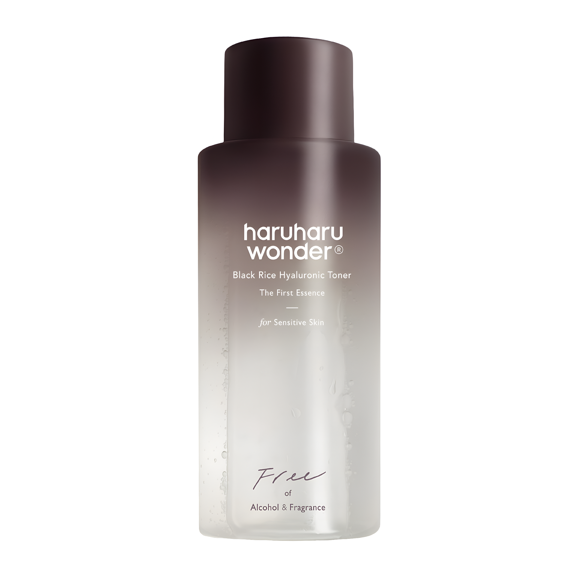 Hhydratační pleťový toner pro citlivou pokožku bez alkoholu a přidané vůně - Haruharu Wonder Black Rice Hyaluronic Toner for sensitive skin 300ml
