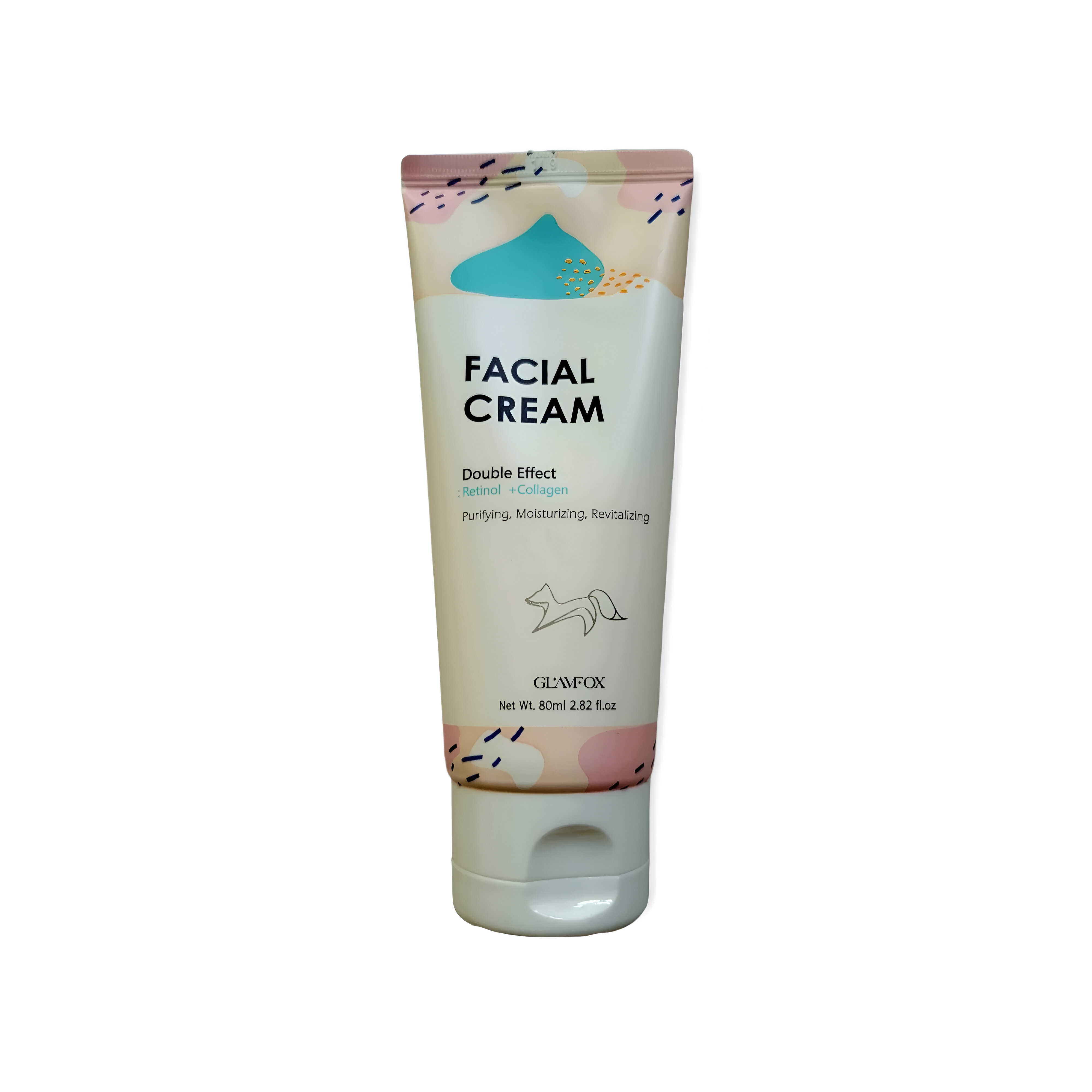Levně Revitalizační pleťový krém s Retinolem a Kolagenem - Glamfox Double Effect Retinol+Collagen cream