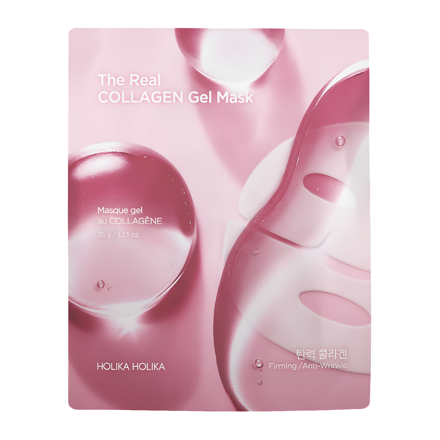 Levně Hydrogelová maska s Kolagenem - Holika Holika The Real Collagen Gel mask