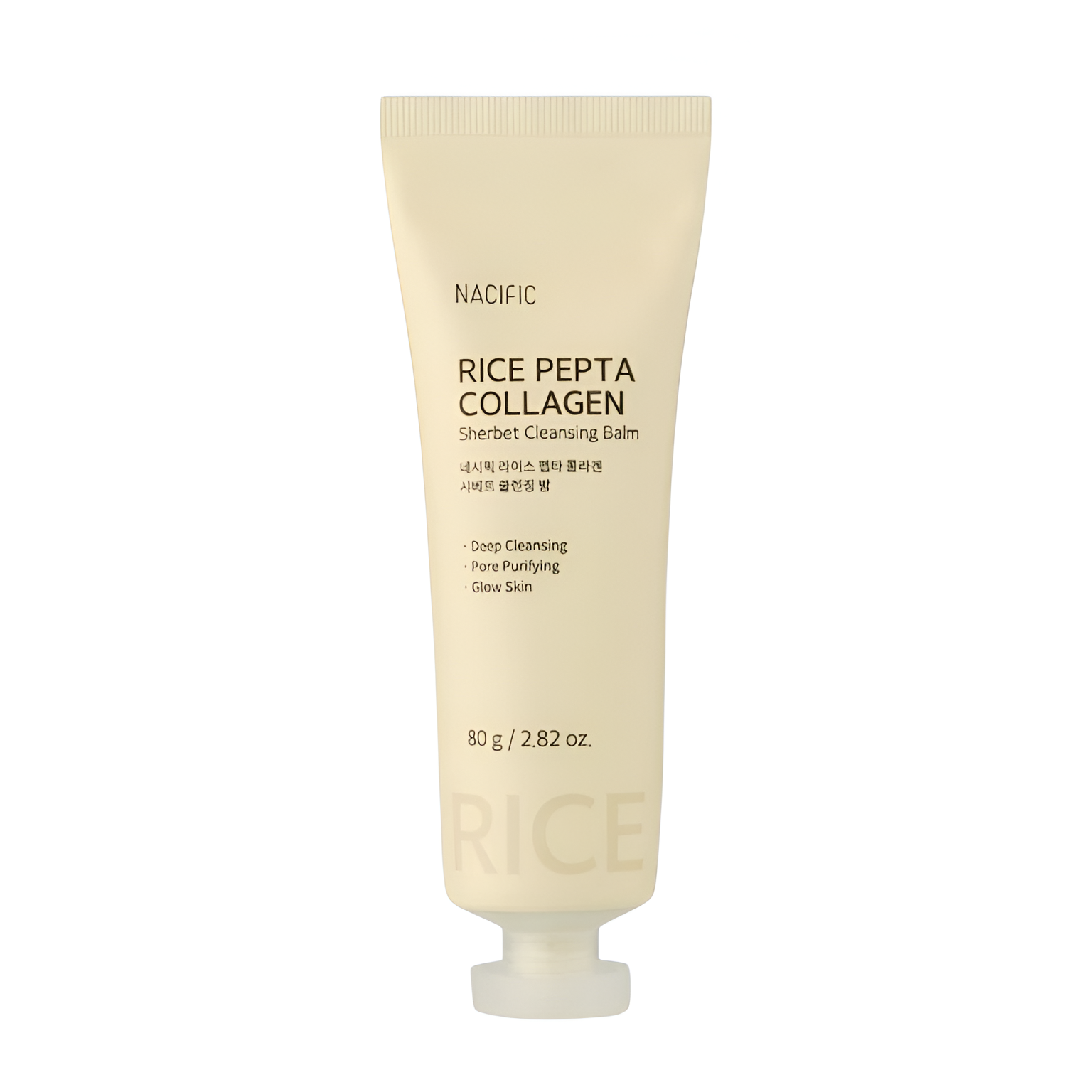 Levně Čistící balzám s rýžovým extraktem a Peptidy - Nacific Rice Pepta Collagen Sherbet Cleansing balm