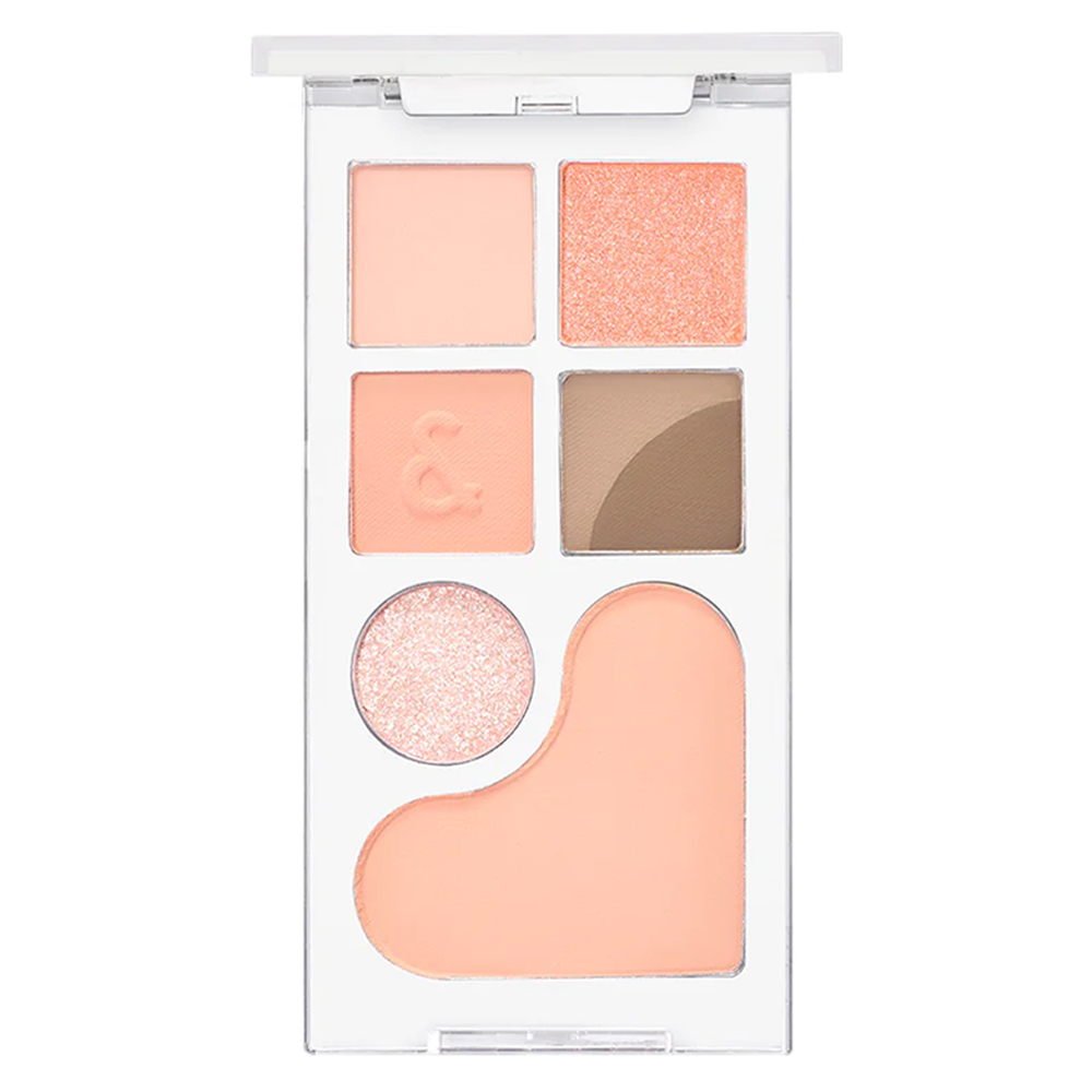 Levně Univerzální paletka na líčení - rom&nd Bare Layer Palette 01 Apricot Mood