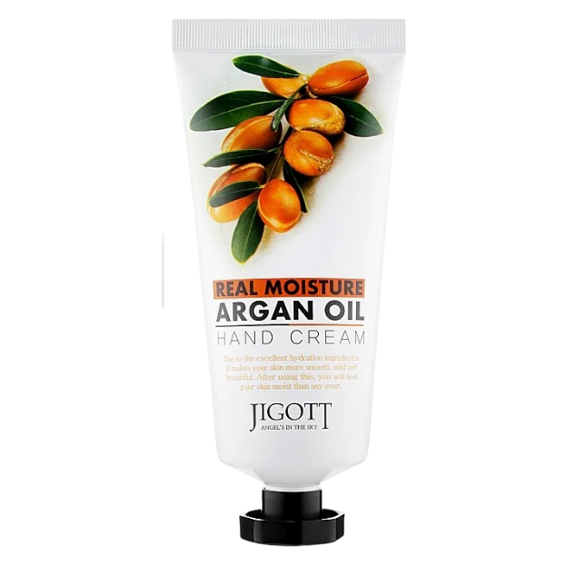 Hydratační krém na ruce s Arganovým olejem - Jigott Real Moisture Argan Oil hand cream