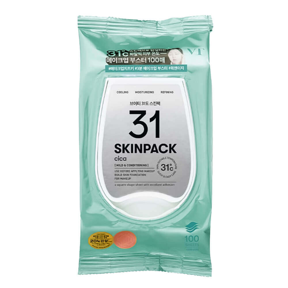 Levně Zklidňující tonizační tamponky - VT Cosmetics 31 Mild Skin Pack