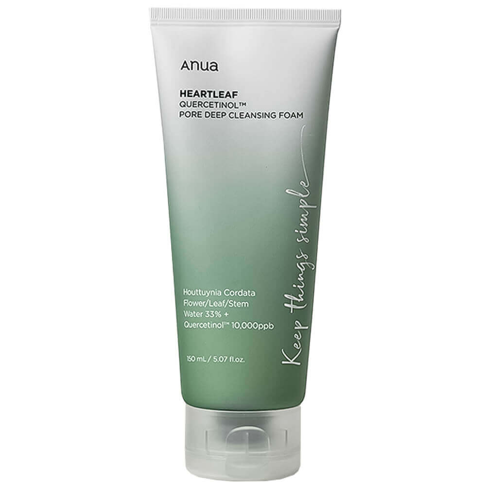 Levně Čistící pěna pro pleť s ucpanými póry - Anua Heartleaf Quercetinol Pore Deep Cleansing Foam