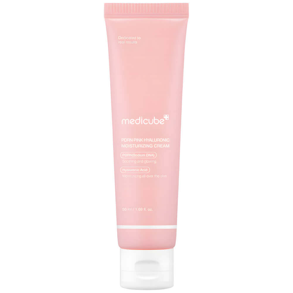 Levně Intenzivně hydratační krém s PDRN a Kyselinou Hyaluronovou - Medicube PDRN Pink Hyaluronic Moisturizing Cream