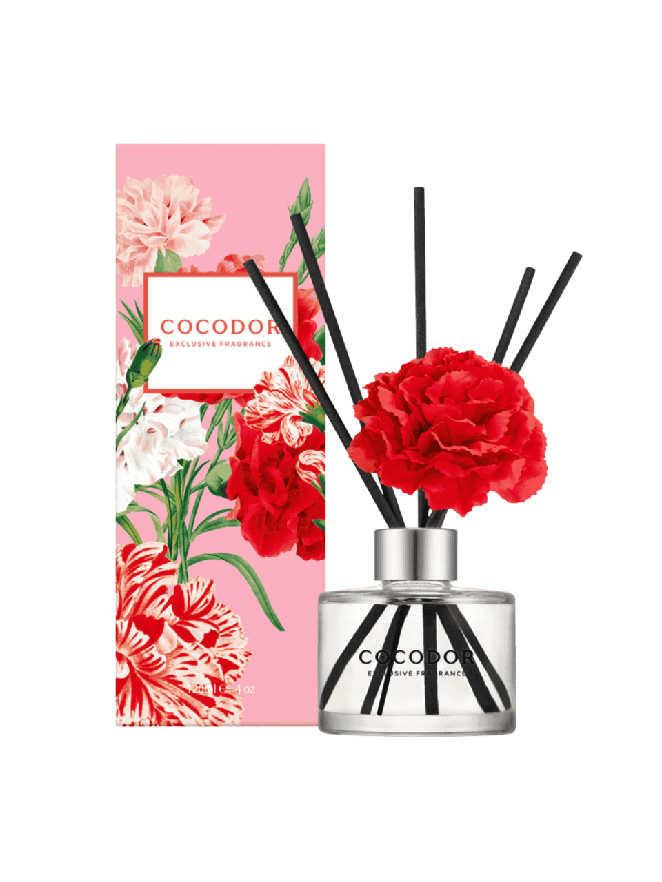 Levně Difuzér s vůní černé třešně - Cocodor Carnation Flower Diffuser Black Cherry