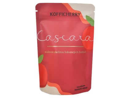 cascara kávový čaj
