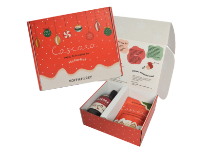 Vianočné balenie - cascara sirup & cascara vianočný punč