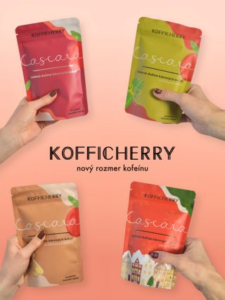 U nás v KOFFICHERRY si môžeš vybrať hneď zo 4 variant cascary 😎 Tak ktorá to bude? ✨ #kofficherry #cascara #caj