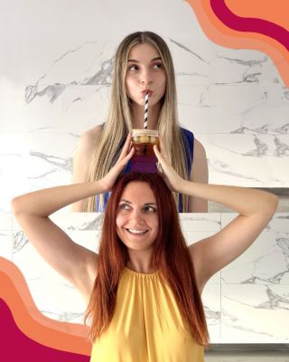 Keď ti KOFFICHERRY cascara chutí až tak, že sestre začneš „nenápadne“ kradnúť jej purple cascara tonic🍹 Lebo to je kombo,...