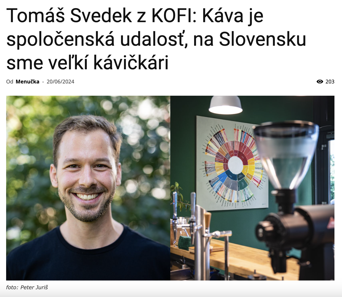 Menučka Magazín - napísali o nás