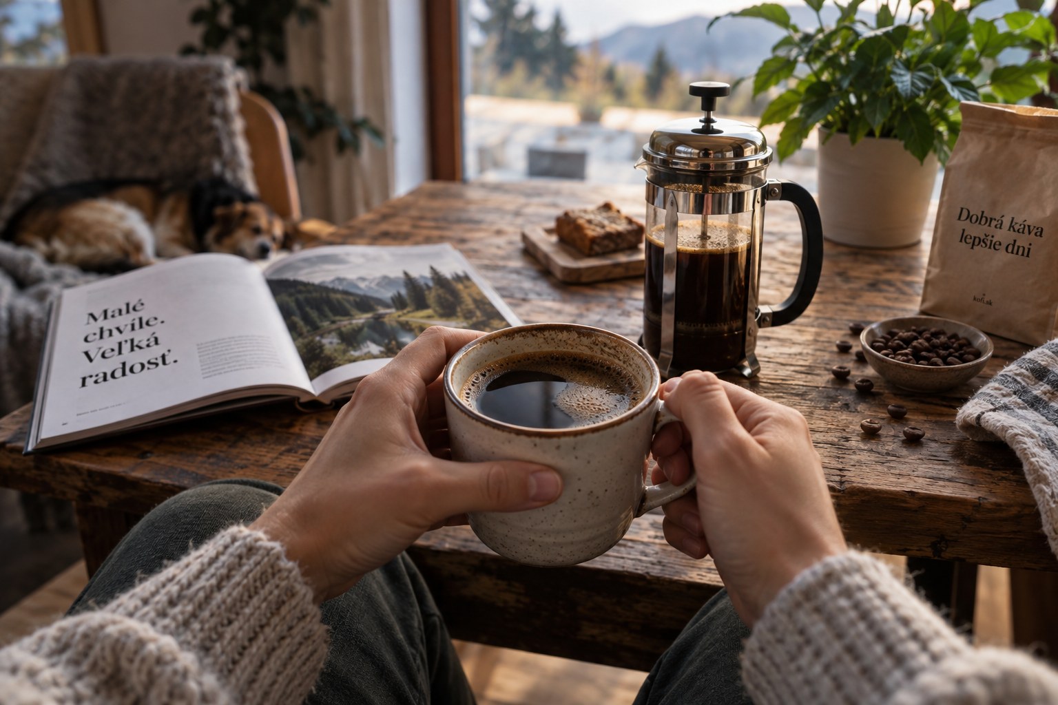 French press: ako pripraviť plnú a chutnú kávu doma