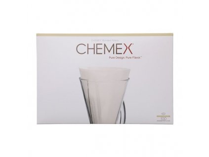Filtre na 3 šálkový Chemex 100ks - biele