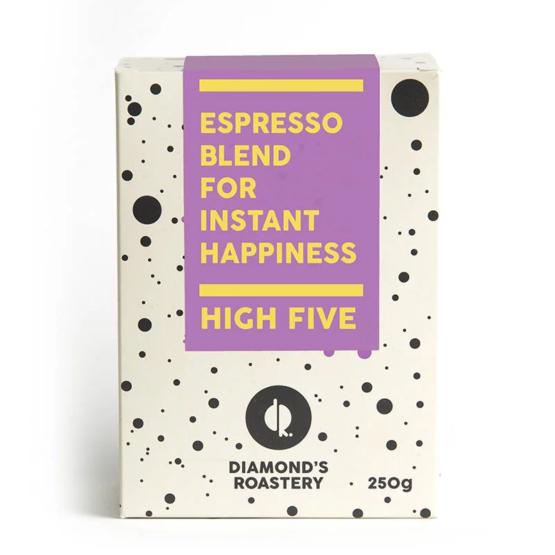 Diamonds Roastery Espresso Blend High Five Hmotnosť: 1000g