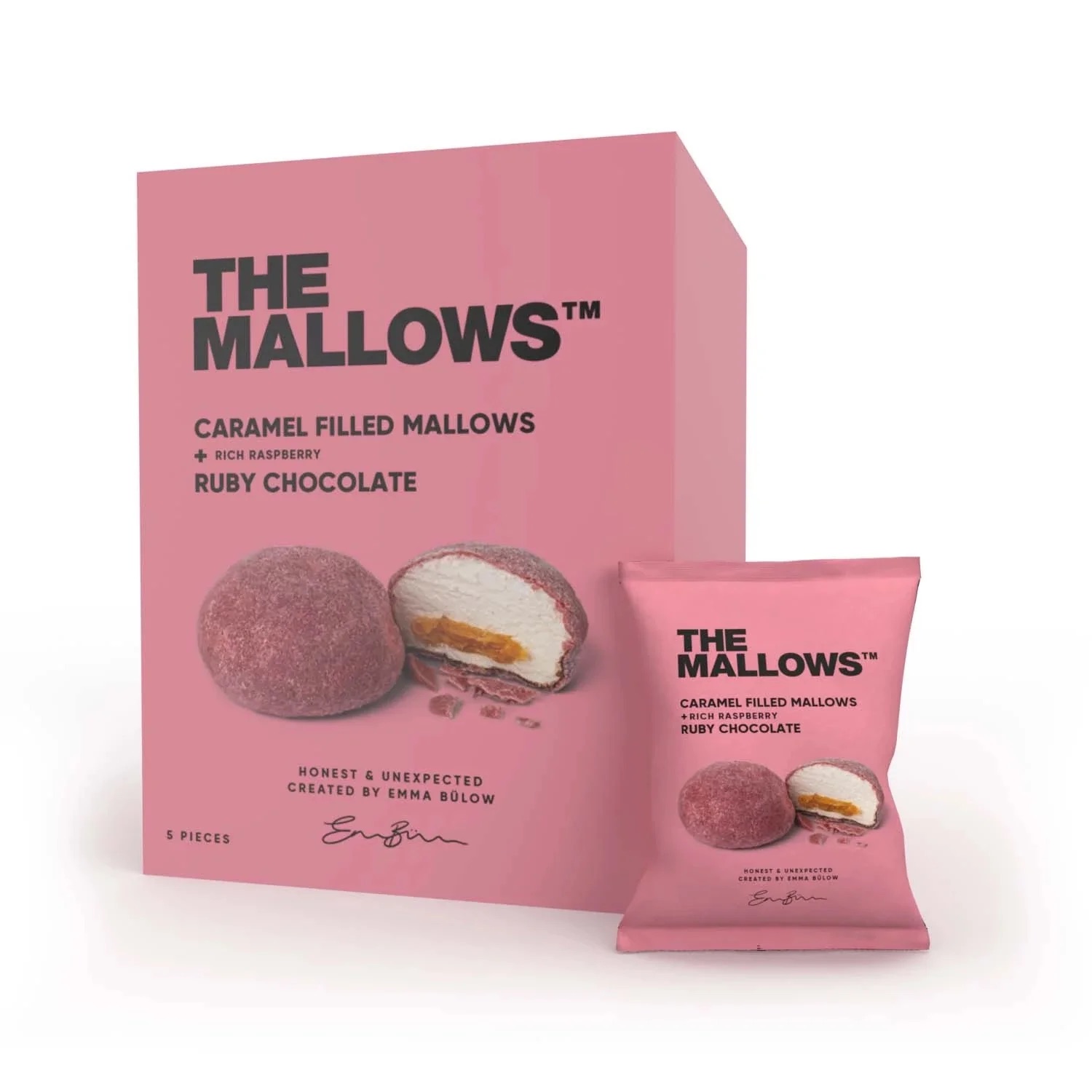 The Mallows Ruby Chocolate 80 g