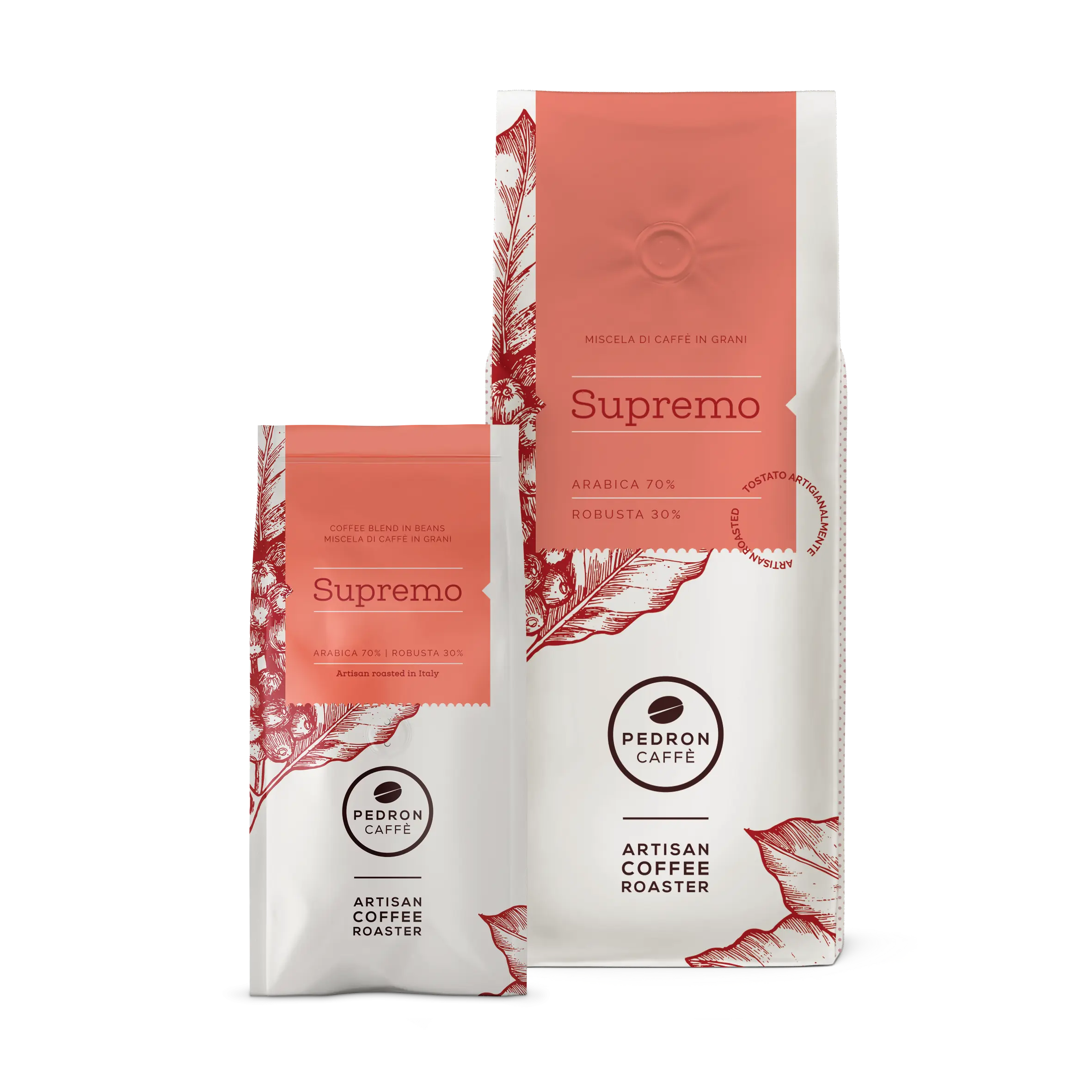 Pedron Caffe Pedron Caffé Supremo 70% Arabika Hmotnosť: 1000g