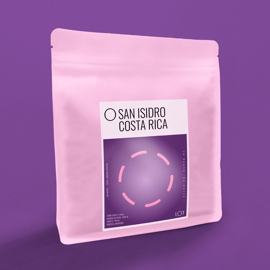 LOT roastery Costa Rica San Isidro 250g, LOT