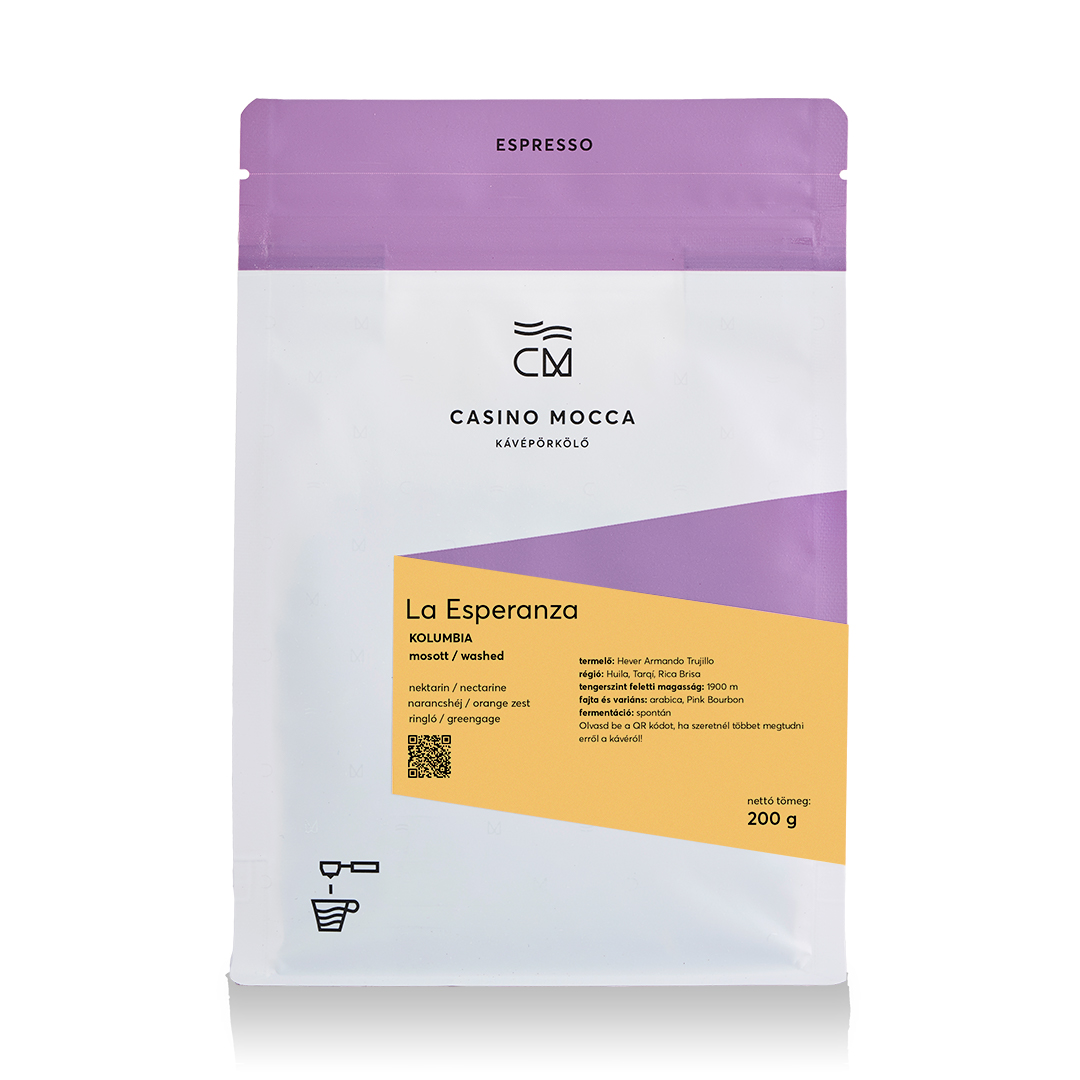 La Esperanza Colombia 200g espresso, Casino Mocca