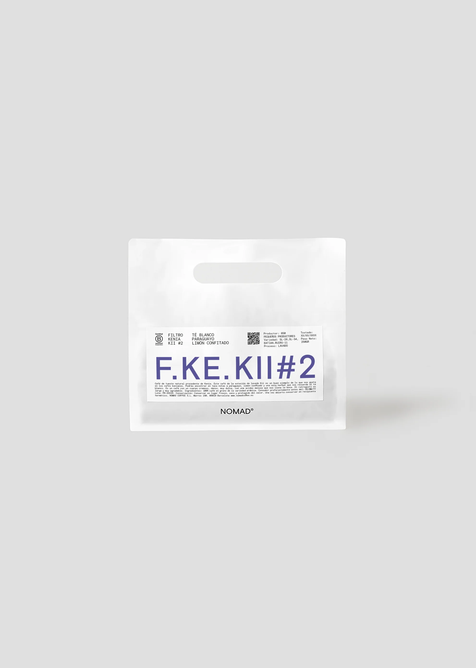 KII#2 Kenia 250g, filter, Nomad Coffee