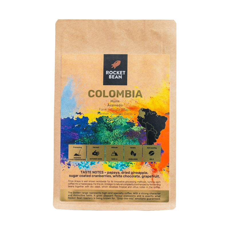 Colombia Ombligon, 200g, filter, Rocket Bean