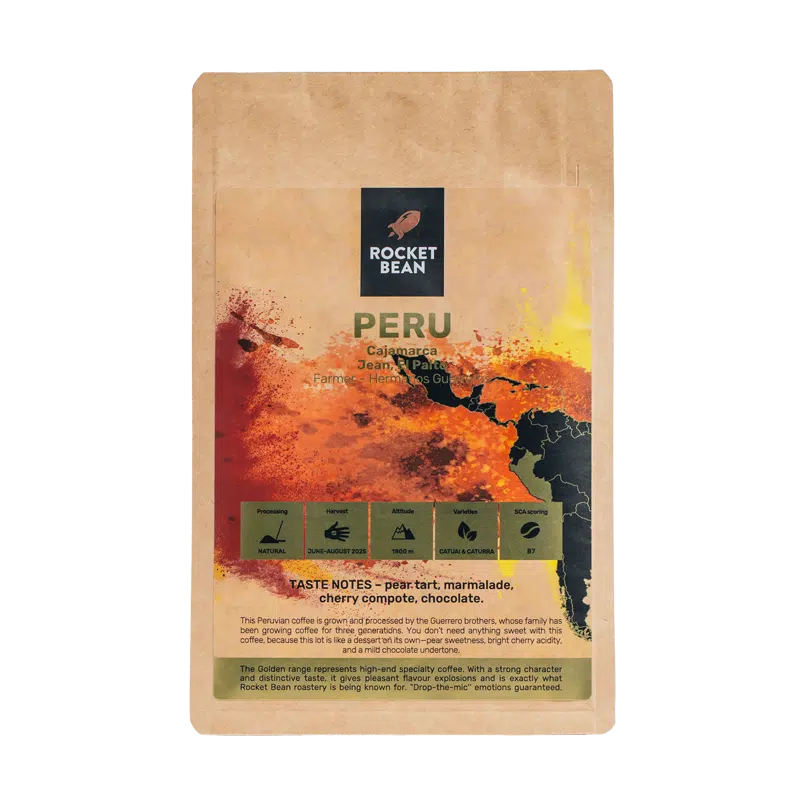 Peru Hermanos Guerreros, 200g, filter, Rocket Bean