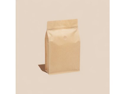 sáček s plochým dnem hnědý kraft