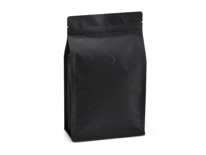 sáček s plochým dnem kraft cerny + ventil