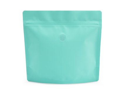 doypack zip, green mint