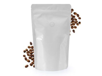 coffee bag white gloss