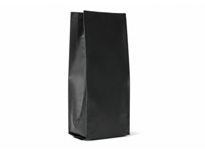 black side gusset bag