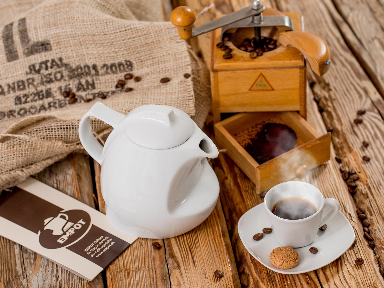 EMPOT: Patentovaná nádoba na přípravu kávy