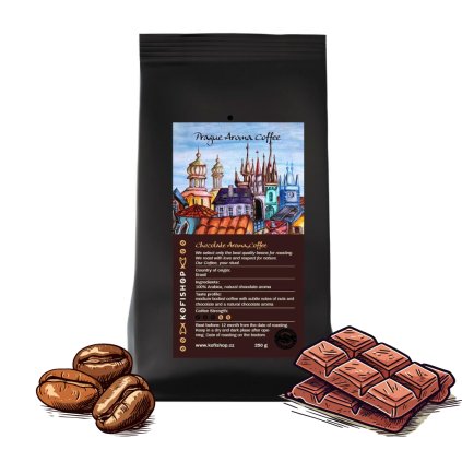 Produktové foto chocolate Prague
