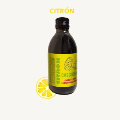 CASCARA SIRUP CITRON 250 ml
