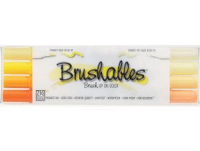 Štětcový popisovač BRUSHABLES - sada 4 ks