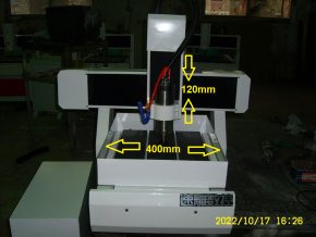 Litinová CNC Gravírovací fréza 400*400-1200 mm
